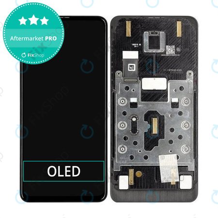 Xiaomi Mi Mix 3 - LCD Kijelző + Érintőüveg + Keret (Black) OLED