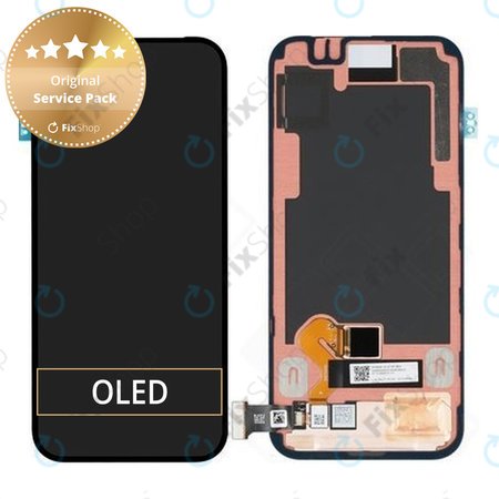 Google Pixel 9 - LCD Kijelző + Érintőüveg + Keret - G949-00947-00 Genuine Service Pack