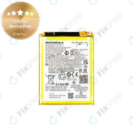 Motorola Edge 20 Lite XT2139 - Akkumulátor NT50 5000mAh - SB18D11784 Genuine Service Pack