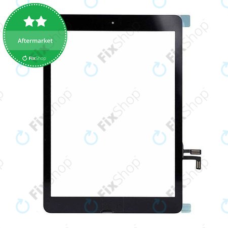 Apple iPad Air - Érintőüveg + Home/Kezdőlap gomb (Black)