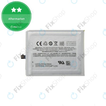 Meizu MX4 - Akkumulátor BT40 3100mAh