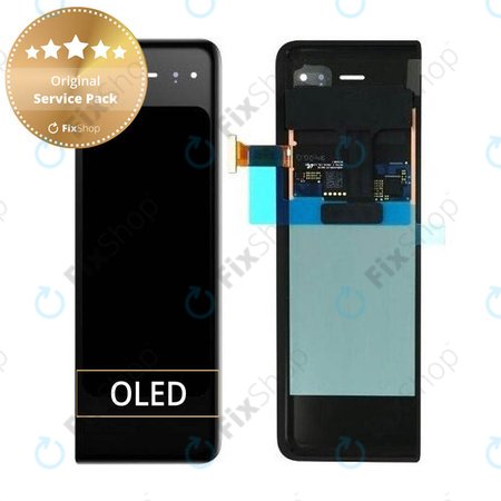 Samsung Galaxy Fold F900U - SUB LCD Kijelző + Érintőüveg - GH96-12253A Genuine Service Pack