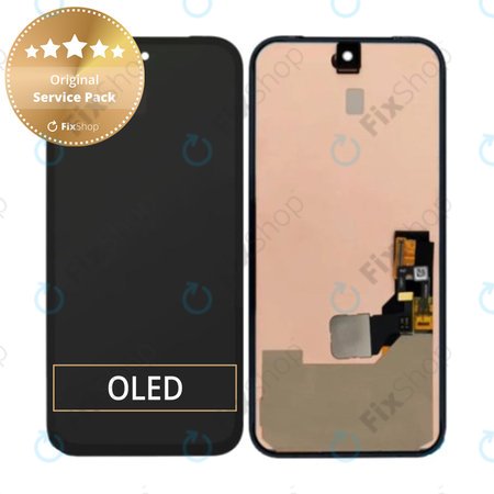 Google Pixel 8a - LCD Kijelző + Érintőüveg - G949-00767-00 Genuine Service Pack