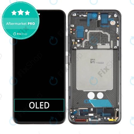 Xiaomi 13 - LCD Kijelző + Érintőüveg + Keret (Black) OLED