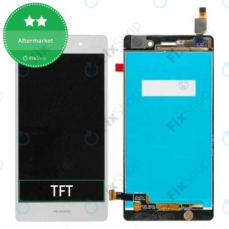 Huawei P8 lite - LCD Kijelző + Érintőüveg (White) TFT