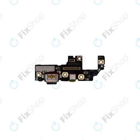 Motorola Razr 40 - Töltő Csatlakozó + PCB Alaplap + Mikrofón - 5P68C22842 Genuine Service Pack