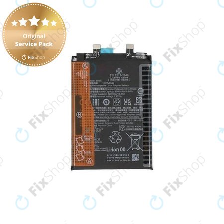 Xiaomi Redmi Note 11 Pro 4G, 11 Pro 5G - Akkumulátor BN5E 5000mAh - 46020000A2LM, 46020000A2LM Genuine Service Pack