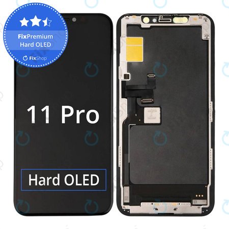 Apple iPhone 11 Pro - LCD Kijelző + Érintőüveg + Keret Hard OLED FixPremium