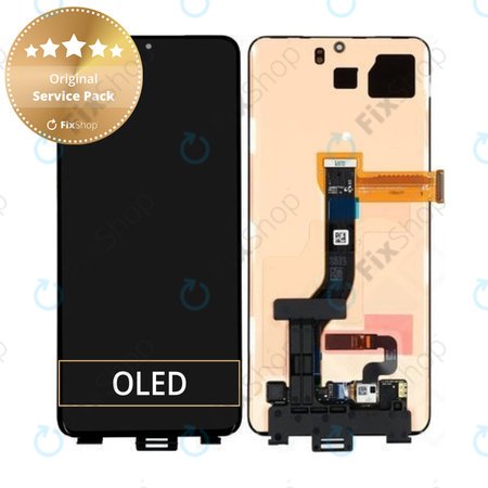 Samsung Galaxy S20 Plus G985F - LCD Kijelző + Érintőüveg - GH96-13030A Genuine Service Pack