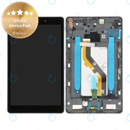 Samsung Galaxy Tab A 8 (2019) WiFi - LDC Kijelző + Érintőüveg (Carbon Black) - GH81-17227A Genuine Service Pack