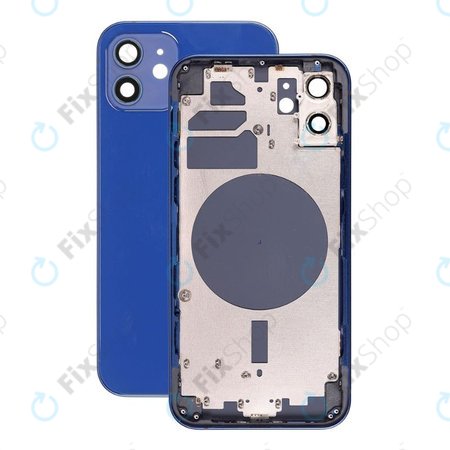 Apple iPhone 12 - Hátsó Ház (Blue)