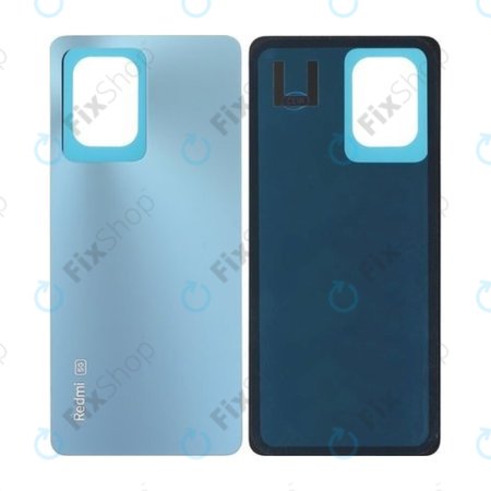 Xiaomi Redmi Note 12 Pro 5G - Akkumulátor Fedőlap (Sky Blue) - 5600280M1600 Genuine Service Pack