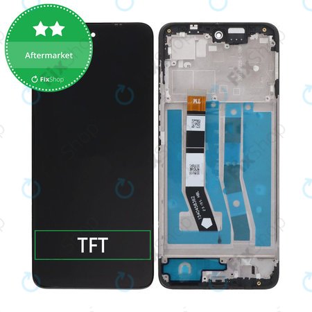 Motorola Moto G54 XT2343 - LCD Kijelző + Érintőüveg + Keret (Midnight Blue) TFT