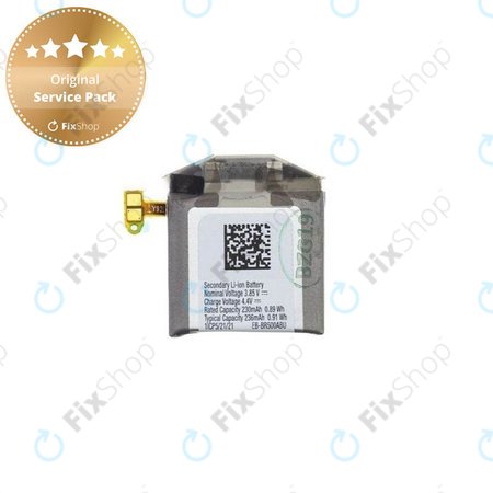 Samsung Galaxy Watch 42mm R810 - Akkumulátor EB-BR810ABU 270mAh - GH43-04857A Genuine Service Pack