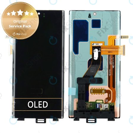 Samsung Galaxy Note 10 N970F - LCD Kijelző + Érintőüveg - GH96-12727A Genuine Service Pack