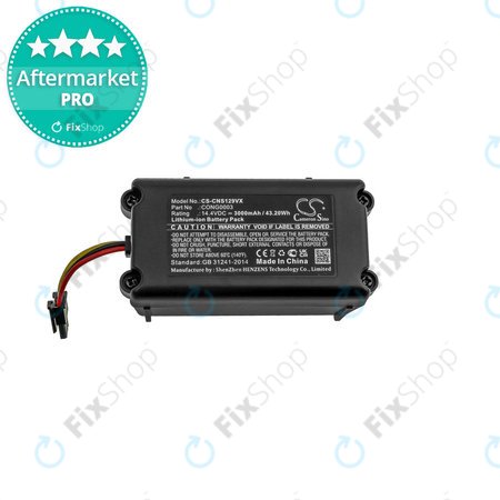 Cecotec Conga 1290, 1390, 1490, 1590 - Akkumulátor CONG0003 Li-Ion 14.4V 3000mAh HQ