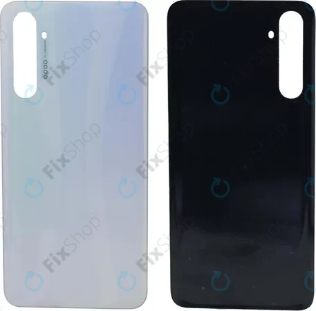 Realme X2 - Akkumulátor Fedőlap (Pearl White)