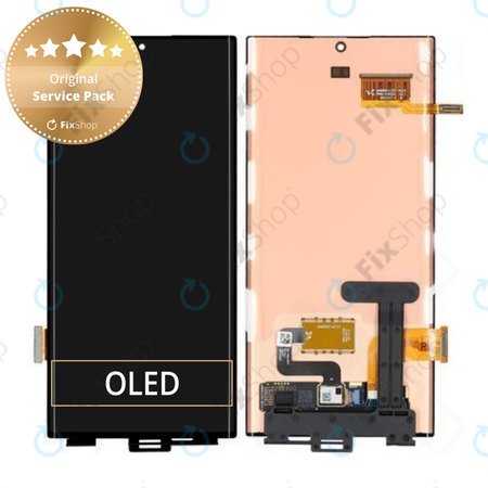 Samsung Galaxy S22 Ultra S908B - LCD Kijelző + Érintőüveg - GH96-14788A Genuine Service Pack