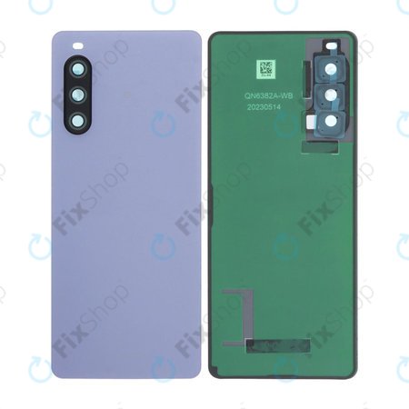 Sony Xperia 10 V - Akkumulátor Fedőlap (Violet)