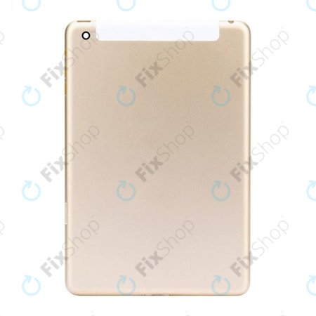 Apple iPad Mini 3 - hátsó Housing 4G Változat (Gold)