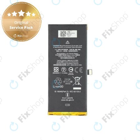 Google Pixel 4a 5G - Akkumulátor G025E 3885mAh - G823-00201-01 Genuine Service Pack