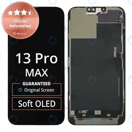 Apple iPhone 13 Pro Max - LCD Kijelző + Érintőüveg + Keret Original Refurbished