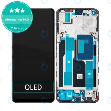 Realme 9 Pro Plus RMX3392 RMX3393 - LCD Kijelző + Érintőüveg + Keret OLED