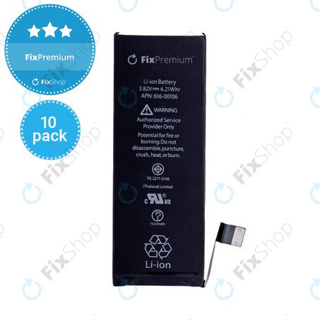 Apple iPhone SE - Akkumulátor 1624mAh FixPremium (10 Pack)