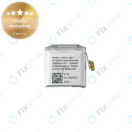 Samsung Galaxy Watch 7 44mm L310, L315, Watch 6 44mm R940, R945 - Akkumulátor EB-BR945ABY 425mAh - GH43-05158A Genuine Service Pack