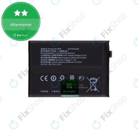 OnePlus Nord 3 CPH2491 - Akkumulátor BLP925 5000mAh