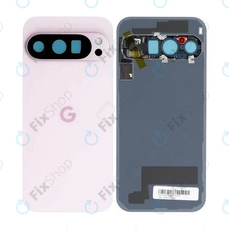 Google Pixel 9 Pro - Akkumulátor Fedőlap (Rose Quartz) - G949-01074-00 Genuine Service Pack