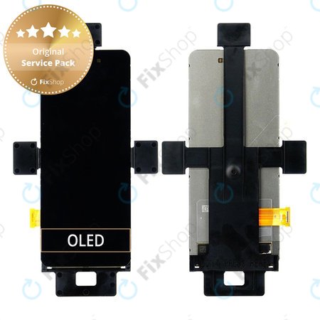 Samsung Galaxy Z Flip 4 F721B - LCD Kijelző + Érintőüveg - GH96-15162B Genuine Service Pack