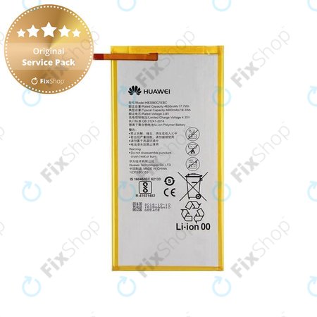 Huawei MediaPad T1 8.0 T1-821L, T1 10 T1-A21L, EE Eagle - Akkumulátor HB3080G1EBC 4800mAh - 24021525 Genuine Service Pack