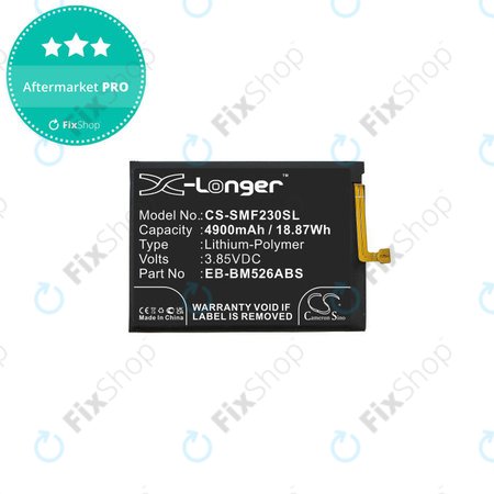 Samsung Galaxy M23 5G M236B, M33 5G M336B, M53 5G M536B - Akkumulátor EB-BM526ABS 4900mAh HQ