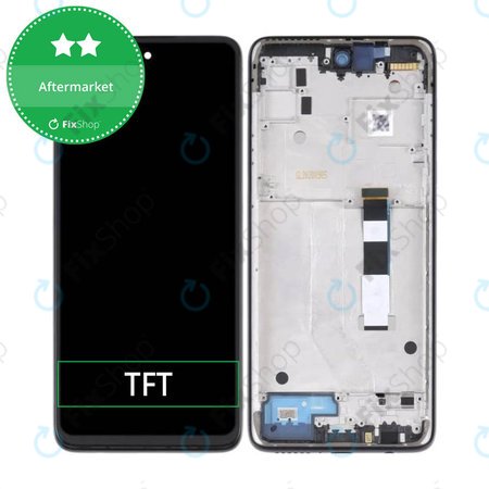 Motorola Moto G 5G XT2113 - LCD Kijelző + Érintőüveg + Keret (Volcanic Gray) TFT