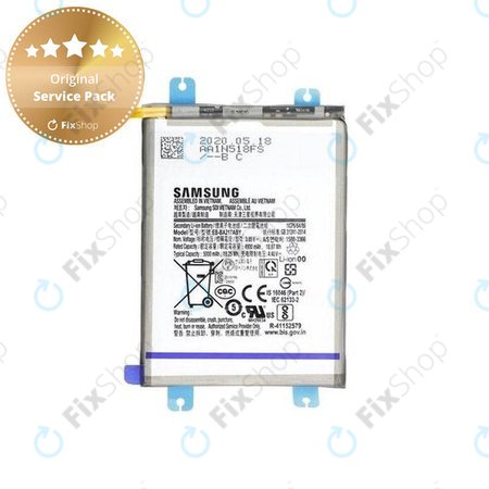 Samsung Galaxy A04s, A12, A13, A13 5G, A21s, M12 - Akkumulátor EB-BA217ABY 5000mAh - GH82-22989A, GH82-29803A Genuine Service Pack